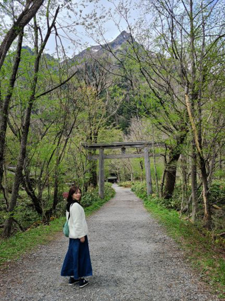 穂高神社鳥居