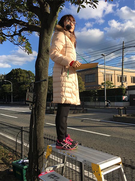 実況の様子