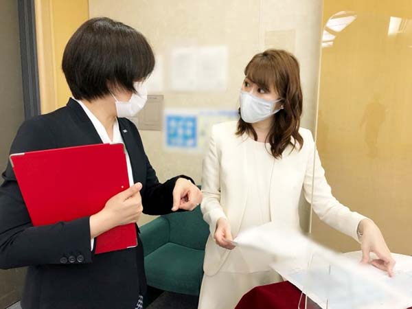 打ち合わせ中